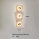 Axyaa Nordic Marble Wall Lamp for Luxurious Living Room and Bedroom