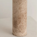 Axyaa Retro Yellow Travertine Table Lamp LED Light for Home Decor