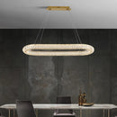 Axyaa Crystal Chandelier Pendant Lamp for Luxurious Living Room and Bedroom Lighting