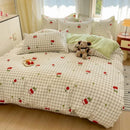 Axyaa Jet Print Cotton Quilt Cover: Soft, Delicate & Comfortable