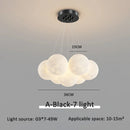 Axyaa Modern Nordic Ball Chandelier Pendant Light for Living Room Office Bedroom