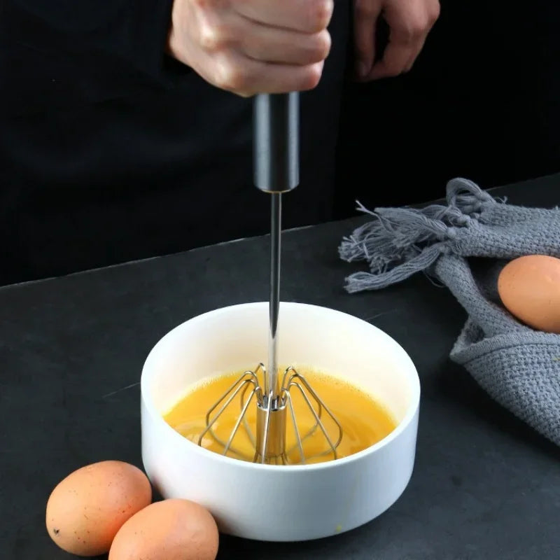 Axyaa Stainless Steel Egg Beater Hand Mixer - Kitchen Accessories by Axyaa