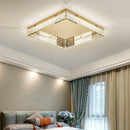 Axyaa Crystal LED Square Ceiling Light for Home Decor & Living Room