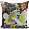 Axyaa Parrot Oil Painting Pillowcase for Stylish Home Decor