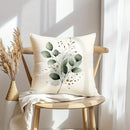 Axyaa Floral Leaf Pattern Pillowcase: Modern Minimalist Home Decor