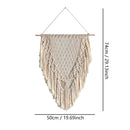 Nordic Macrame Tapestry Wall Decor by Axyaa for Aesthetic Home Decoration
