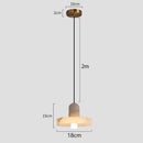 Axyaa Marble Bedside Pendant Lamp: Elegant Dining Room & Bedroom Decorationiece