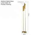 Axyaa Nordic Glass Ball Pendant Lamp, Elegant Bedroom Home Decor Lighting