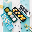 Axyaa Colorful Ceramic Rectangular Snack Plate & Storage Tray.