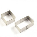 Axya 304 Stainless Steel Mousse Ring Cake Mold Baking Mould Pastry Tools