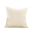 Axyaa Luxe Velvet Striped Cushion Cover Set - 45X45cm Home Decor Pillow Case