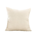 Axyaa Luxe Velvet Striped Cushion Cover Set - 45X45cm Home Decor Pillow Case