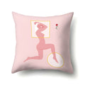 Axyaa Cartoon Abstract Scene Cushion Cover 45x45cm