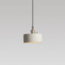 Axyaa Terrazzo LED Cement Horn Chandelier & Bedside Lamp Set
