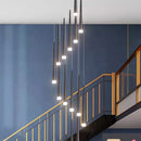 Axyaa Modern Pendant Light LED Chandelier for Indoor Dining Room Lighting