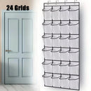 Axyaa Wall-Mounted Shoe Organiser Storage Rack with Mesh Pockets