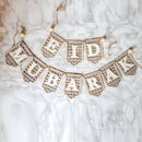 Ramadan Wooden Banner | Axyaa Muslim Hanging Decor for Eid & Ramadan