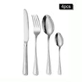 Axyaa Stainless Steel Tableware Set - Knife, Fork, Spoon & Steak Set