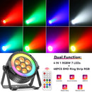 Axyaa RGBW 4IN1 LED Par Light Stage Effect for DJ Disco Party Concert