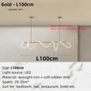 Axyaa LED Tube Ceiling Chandelier Pendant Light for Dining & Living Room
