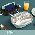 Axyaa Stainless Steel Insulated Lunch Box Set with Bag for Office Students Kids