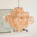 Axyaa Circular Glass Pendant Light for Living & Dining Rooms