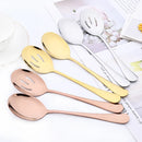 Axyaa Mirror Gold Stainless Steel Flatware Set - 4Pcs Dinnerware Cutlery Kit
