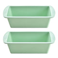 Axyaa Silicone Rectangular Toast Baking Mold Set - Easy Release Oven Tray