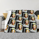 Axyaa Emotionally Disturbed Throw Blanket - Large Cute Bed Cover Blanket