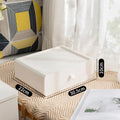 Axyaa 3-in-1 Bra Socks Underwear Organizer Stackable Drawer Storage Box