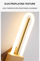 Axyaa LED Nordic Wall Sconce for Bedroom Dining Stairs Minimalist Indoor Lighting