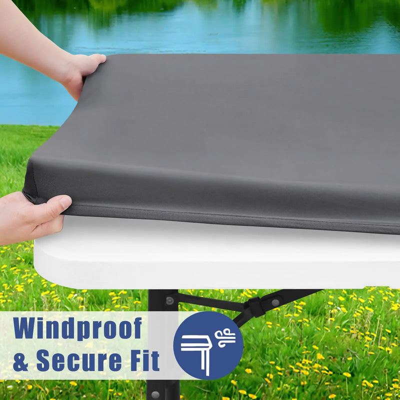 Axyaa Waterproof Outdoor Tablecloth for Picnic, Banquet, and Parties