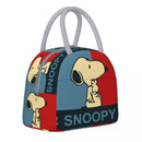 Axyaa Cartoon Dog Insulated Lunch Bag - Large Capacity, Thermal Cooler for School