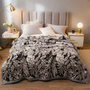 Axyaa Raschel Plush Warm Blanket 1PC 150/180/200cm - Thick & Cozy