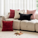 Luxurious Chenier Pillow Cover Set by Axyaa: Cozy Sofa Cushions & Bed Headboard Cases