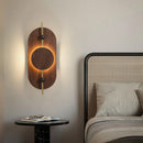 Axyaa Black Metal LED Wall Light for Parlor Bedroom Stairs