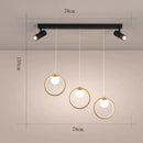 Axyaa Salon Chandelier Pendant Lights Dining Room Ceiling Lamps Fancy Indoor Lighting Fixture