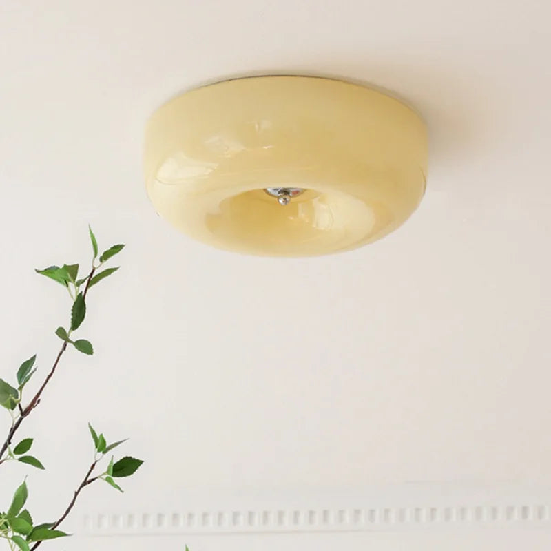 Axyaa French Cream Ceiling Lamp for Children's Room and Bedroom