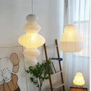 Axyaa Japanese Loft Staircase Pendant Lights - Wabi Sabi Paper Lantern