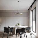 Axyaa Circular Flying Saucer Chandelier: Modern Minimalist Luxury Light for Home Decor