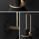 Axyaa Industrial Iron Wall Lamp for Living Room Bedroom, Nordic Bedside Light