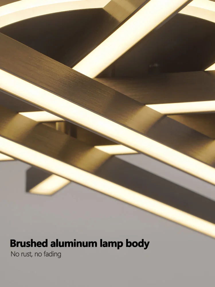 Nordic LED Ceiling Chandelier for Living Room Dining Bedroom - Axyaa