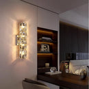 Axyaa Crystal Wall Lamp: Modern & Simple, Ideal for Living Room, Bedroom, & Hallway
