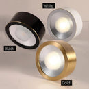 Axyaa Retro Copper LED Ceiling Downlights 6W/8W/10W - Surface Mounted Spot Lighting