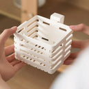 Axyaa Hanging Storage Basket: Practical Plastic Sink Drain Basket for Kitchen Organization