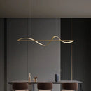 Axyaa Modern Pendant Lighting 120cm Black Gold Gray White Fixture for Living Room Kitchen