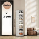 Axyaa Foldable Shoe Cabinet: 3-9 Tier Heavy-Duty Storage Box for Shoes & More