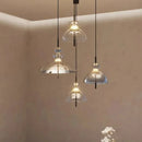 Axyaa Nordic Designer Art Glass Chandelier for Restaurant Bedroom Bar Coffee Shop Home