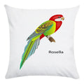 Axyaa Parrot Bird Decorative Throw Pillow Cover - Colorful Polyester Sofa Pillow Cover