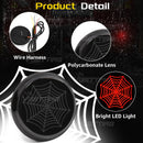 Axyaa LED Rear Bumper Reflector Lights for Nissan Qashqai X-Trail, Toyota Corolla 2008-2010